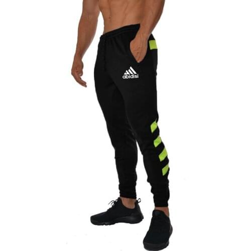New Sports Pants Mens Running Pants Fashion Color Matching Jogging Pants Spring And Autumn Casual Mens Trousers