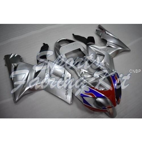 Fairing for Triumph Daytona600 650 2003 - 2005 Silver Body Kit 600 650 04 05 Plastic Fairing Daytona 03 05