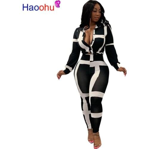 Plus Size Plaid Two Piece Set Tracksuit Women Rave Sexy Top+Pant Sweat Suits 2 Piece Birthday Club Outfits Matching Sets
