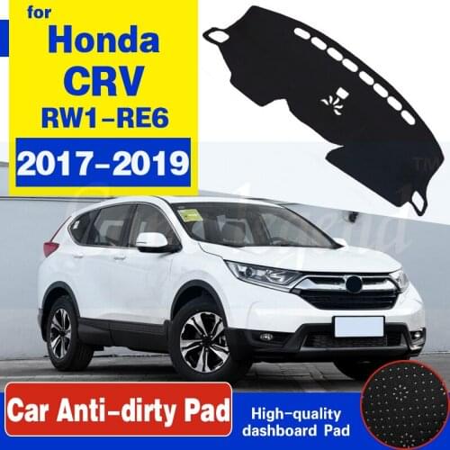 Anti-Slip Mat Dashboard Cover Pad Sunshade Dashmat Protect Car Carpet Accessories For Honda CRV 2017 2018 2019 RW1-RE6