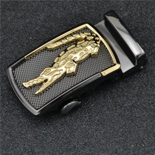 Scorpion D Automatic belt buckle for men Not contain body Fashion Suitable for jean width 3.5cm Leather waist tape Accessories