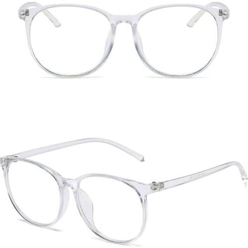 Retro anti-blue light anti-radiation goggles glasses men and women net flat mirror glasses transparent frame computer glasses