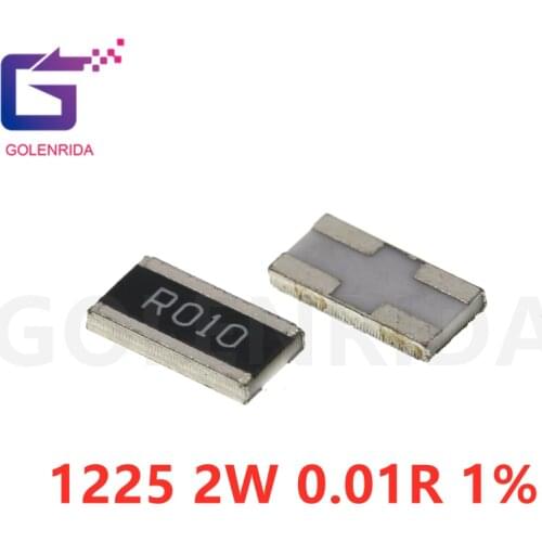 50PCS 1225 1% 0.01R 10MR 2W 4-terminal current detection resistor