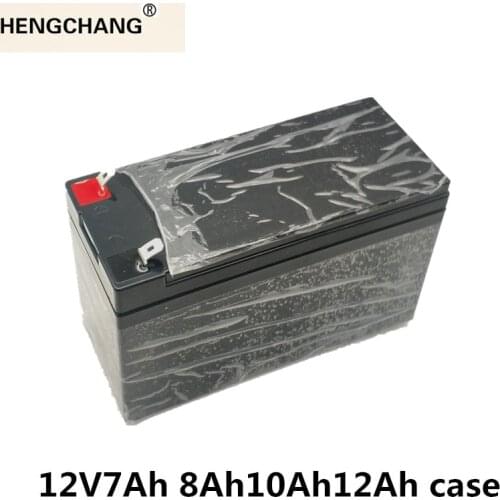 12V7Ah 8Ah10Ah12Ah Replace Lead-Acid for Lithium Battery Case Electric Sprayer Special Plastic 18650 Storage Box Green Black