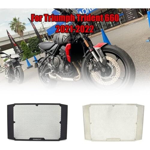 Trident 660 Radiator Guard Protector For Triumph Trident 660 2021 Grille Cover for Radiator Protective Grill Guard Cover