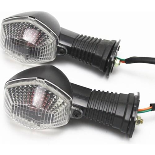 Amber LED Flush Mount Smoke Turn Signal Indicator Blinker Light Universal For Motorcycle Sport Street Racing Bike