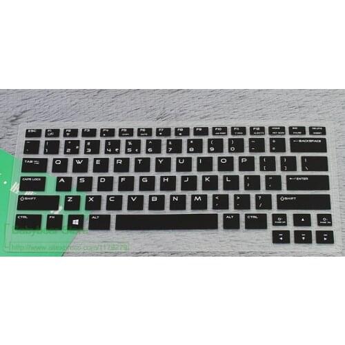 14 inch Silicone Keyboard Protective film Cover skin Protector for Dell Alienware M14X R3 M14x-R3