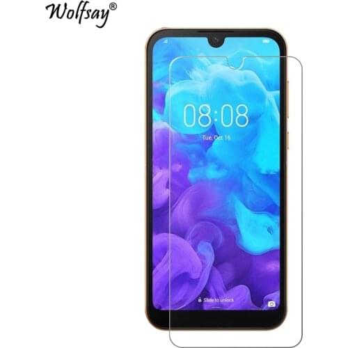 2PCS Tempered Glass For Huawei Y5 2019 Screen Protector Toughened Glass For Huawei Y5 2019 Glass Protector AMN-LX9 LX1 Honor 8S