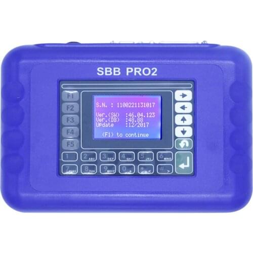 Newest Product V48.88 SBB Pro2 Auto Key Programmer Support Cars To 2017 SBB V46.02 v33.02 SBB Key Programmer Upgrade Version