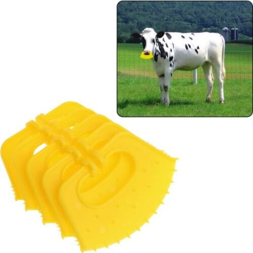 5Pcs Calf Weaner Plastic Cattle Nose Ring Anti-Sucking Miling Stop Thorn Weaning Assistant Tool Livestock Equipment For Farm