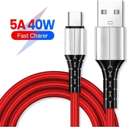 3A USB Type C Cable Micro USB Fast Charging Data Cable Mobile Phone Android Quick Charger Wire Cord For Samsung Huawei Xiaomi