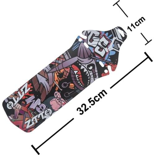 Quick Release Bicycle Fender MTB Mudguard Mountain Bike Bicycle Front Rear Mudguard AM Enduro Wings Road Bike 11*32.5 length