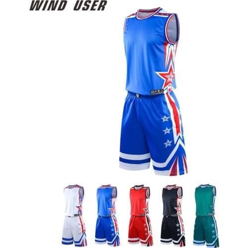 Quick Dry Breathable Boys Basketball Jerseys Shirt Sports Shirts and Athletic Shorts Set for Youth Men Women Basketball Jersey