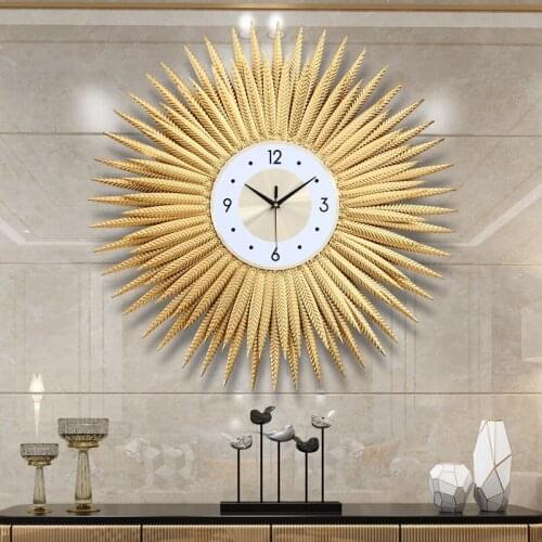 European Style Modern Design Watch Clocks Simple Silent 3D Wall Clock Office Home Bedroom Quartz Clock Living Room Decoration