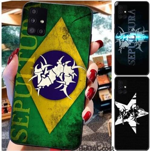 SEPULTURA Phone Case For For Samsung Galaxy A10 A20 A30 A40 A50 70 A10S 20S A2 Core C8 A30S A50S A31