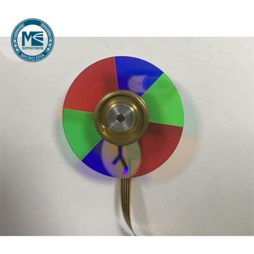 Projector color wheel for Benq W1080ST+/W1075/W1070-V projector wheel 6 segement 44mm