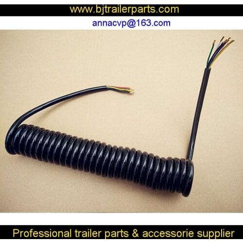 CVP trailer cable curly spiral cable 3.9m trailer parts