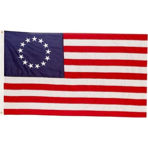90x150cm Betsy Ross Flag 13 Stars Us Usa 1777 American Betsy Ross Flag Beautiful Durable American Flag For Garden Courtyard