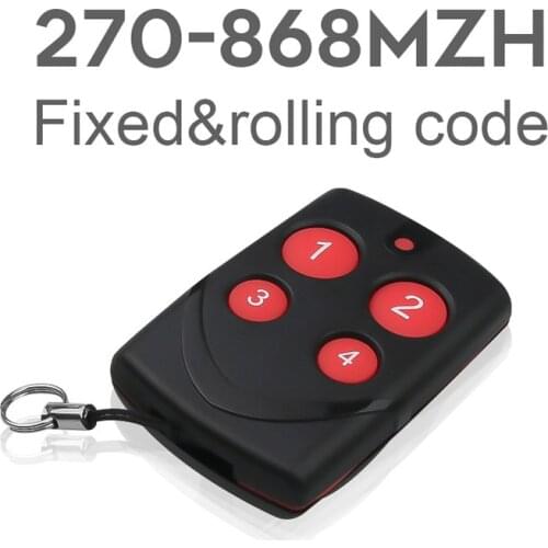 Kebidu 315/433/868MHZ Multifrequency Remote Control Four button Cloning Remote Control Copy Duplicator For Garage Gate Door