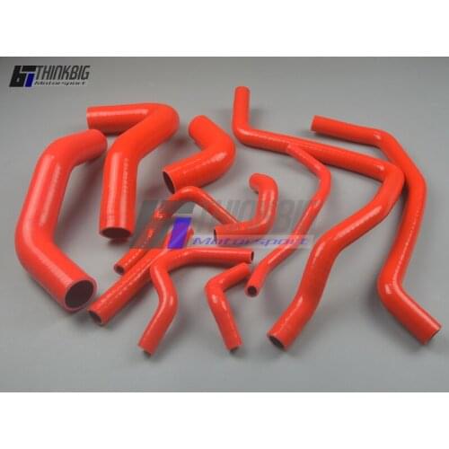 Silicone Radiator Hose Kit For 04-12 Suzuki Swift/Ignis/Swift Sport 1.5L/1.6L M15/M16