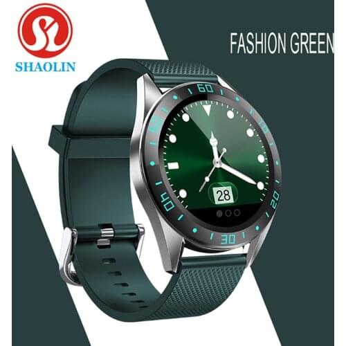 Fashion Smart Watch Case Alloy Smart mens Watch Men Women Heart Rate Fitness Bracelet measurement IP67 Waterproof Track