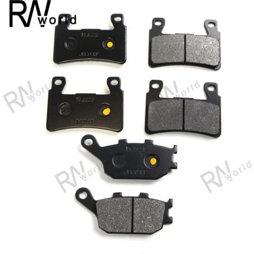 Motorcycles Front and Rear Brake Pads For HONDA CBR600 F1 F2 FS1 FS2 'Sport' 2001-2002 CBR 600 F3 F4 F5 F650 2003-2006 2004 2005