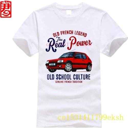 Phiking Printed T Shirts Short Sleeve Hipster Tee VINTAGE FRENCH CAR 205 GTI 1 - NEW COTTON T-SHIRT