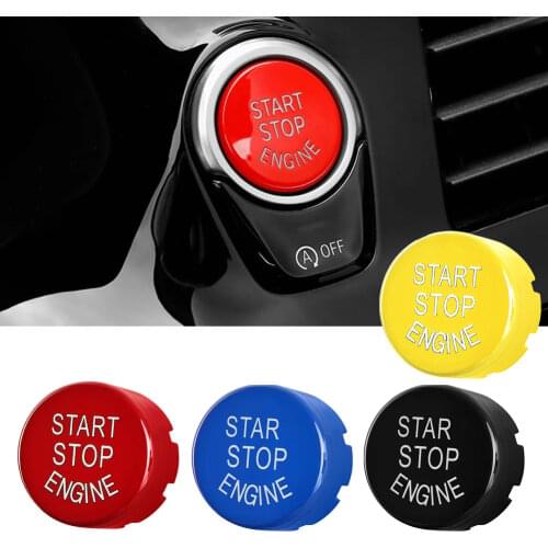Car Start Stop Engine Push Button Switch Cover for BMW 5 series G30/ 6 Series GT G32/ X3 G01/ X4 G02