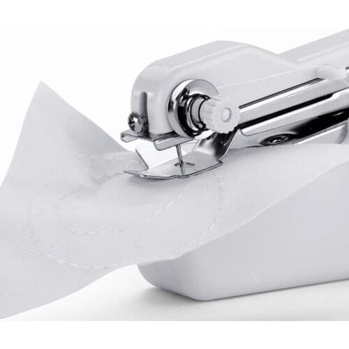 Portable Handheld Sewing Machine For Clothing Curtain Fabric Travel Household