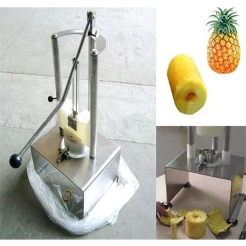 Manual pineapple peeling machine peeler commercial pineapple core removing machine