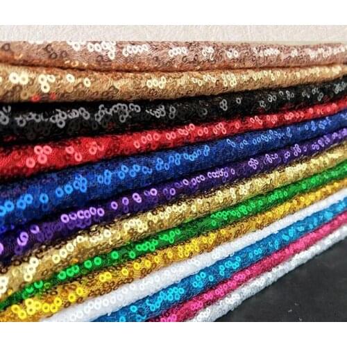 Sequin fabric mesh shiny Apparel Costume DIY Clothing Material fabric 50cm
