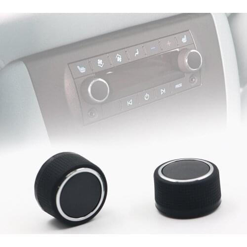 2 Pcs Replacement Rear Radio Audio Volume Control Knob for 07-13 Chevrolet GMC 2020