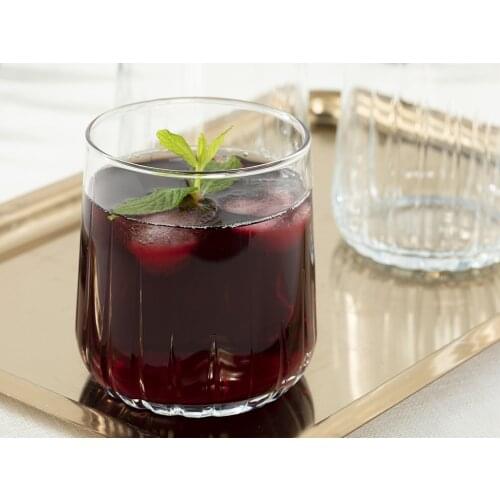 Glass 3 pcs Soft Drink Cup 310 Ml Turkey Made coffee cup set handmade beer cup tea cup whisky cup cup