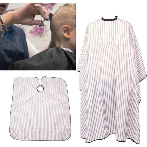 Hair Cut Waterproof Hairdressing Breathable Apron Hair Cutting Barber Salon Gown Cape (160x140cm) Hairdressing Tools