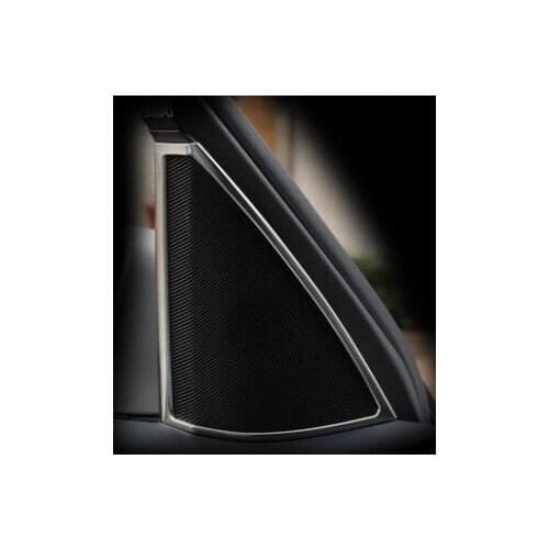 2pcs For Benz (2008-2014) W204 C180 C200 C260 W204 Horn frame decorative strip sticker