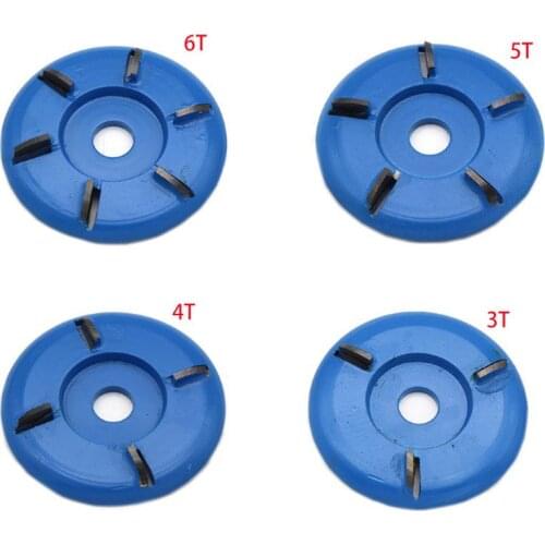 90mm Diameter 22mm Bore Rotary Planer Curved Blade Power Wood Carving Disc Arc Milling Mill Carpentry Flat Turbo Disc