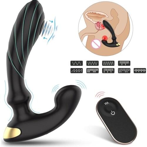 YEAIN Anal Vibrator For Male Prostate Massager Anal Plug Adult Sex Toys Silicone Remote Masturbators Women Vagina Stimulator