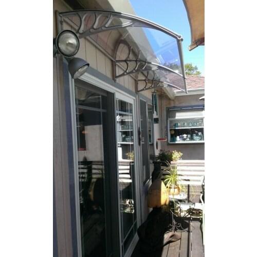 DS120240-P,120x240CM,Engineering Plastic Bracket Polycarbonate Awnings 120cm