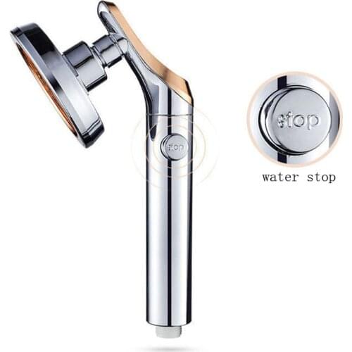 Dofaso bathroom head shower rain water saving shower head mist high pressure shower hand spray