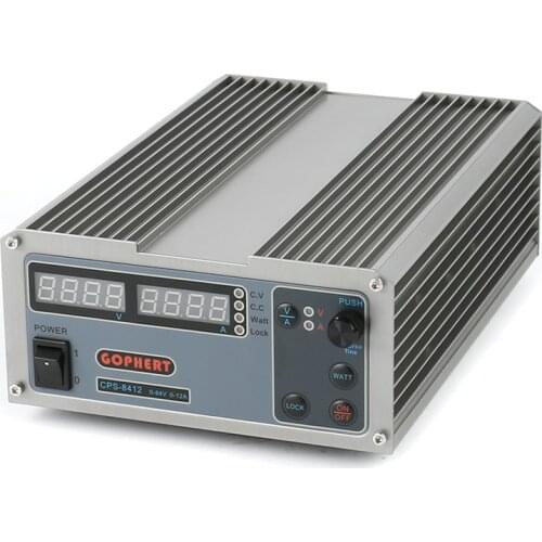 GOPHERT High Precision MCU PFC Compact Digital Adjustable DC Power Supply OVP/OCP/OTP Laboratory Power Supply 84V 12A EU AU Plug
