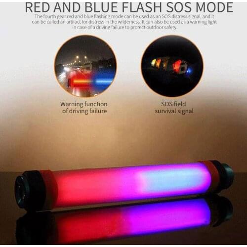 IP68 Camping Lamp LED Flashlight Portable Lantern Camping Lantern Reading Repairing Lamps Emergency Light Fishing Waterproof