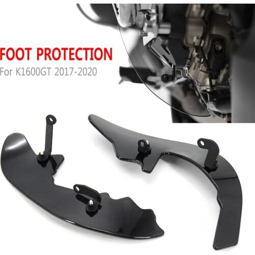 K1600GT 2017 - 2020 Motorcycle Splash Foot Protection Guard Rear Foot Brake Lever Pedal Shifter Cover For BMW K 1600 GT K1600 GT