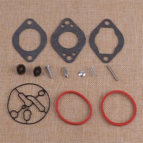 LETAOSK Black Carburetor Overhaul Kit 696146 696147 Fit For Briggs Stratton Nikki Carb