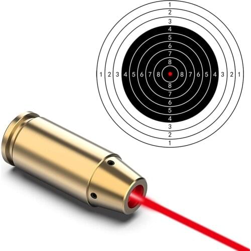 Red Dot Laser Bore Sight in-Chamber Cartridge Laser Bore Sighter Laser Collimator Boresight Scope 223 5.56mm 5.45×39 7.62×54