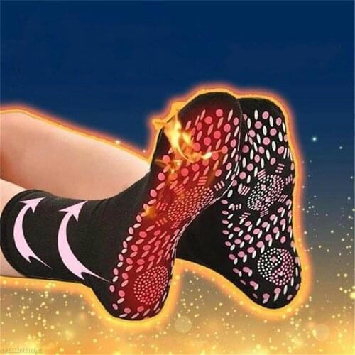 Magnetic Socks Unisex Self-Heating Health Care Socks Tourmaline Magnetic Therapy Comfortable And Breathable Foot Massager Warm