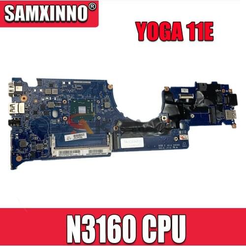 Laptop motherboard For LENOVO DA0LI8MB6F0 Thinkpad YOGA 11E N3160 Mainboard Core SR2KP Celeron DA0LI8MB6F0