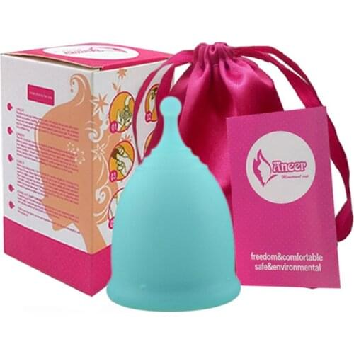 Medical Silicone Menstrual Cup Feminine Hygiene Lady Period Cup Women Cup Coletor Menstrual Copa Menstrual De Silicona Medica