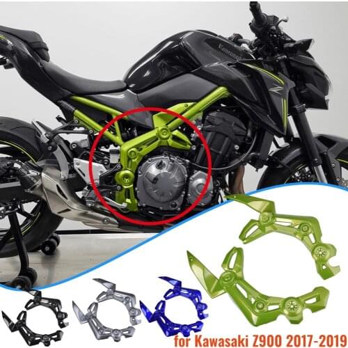 Motorcycle ABS Plastic Frame Side Cover Body Trim Panel Fairing For Kawasaki Z900 Z 900 2017-2019 2018 Accessories