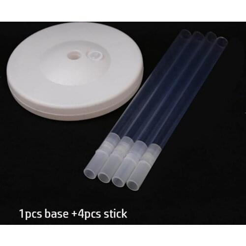 1set Balloon Column Stand Kits Arch Stand with Frame Base and Pole for Wedding Birthday Festival Party Decoration