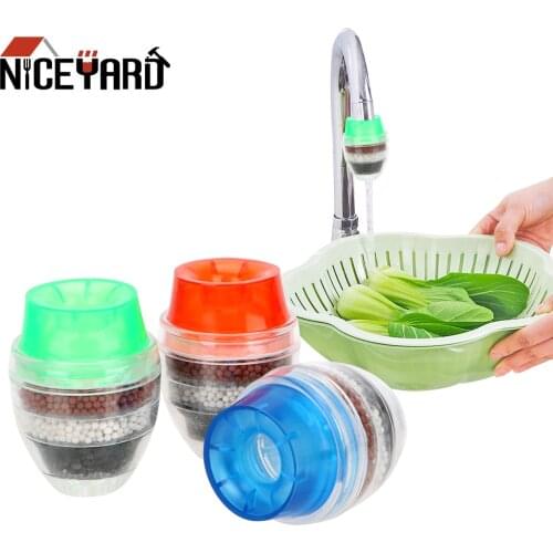 NICEYARD 5-layer Filter Faucet Tap Water Purifier Activated Carbon Tap water Clean Gadgets Filter Home Improvement